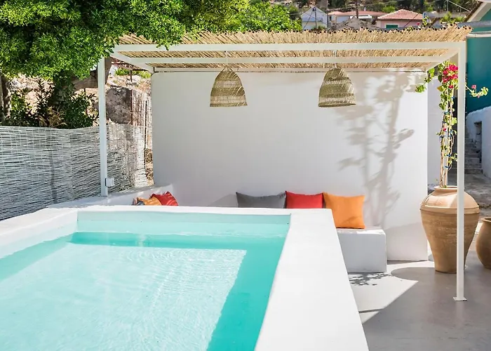 Bohemian Nest - Cheerful 2-bedroom With Pool Villa Dhavgáta
